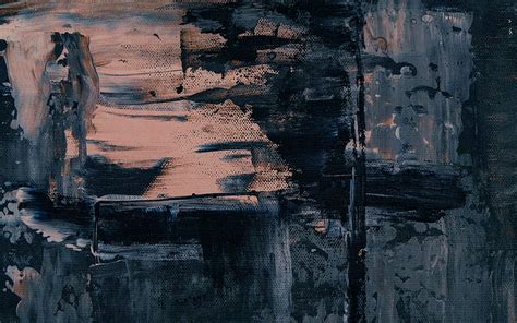 2k Free Download Paint On Canvas Dark Grunge Texture Canvas Oil
