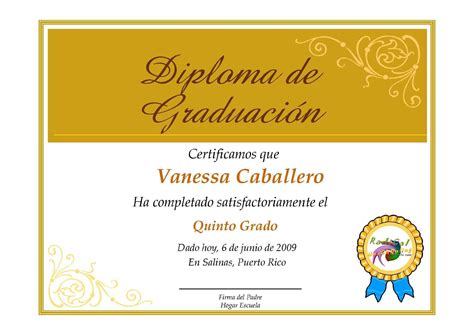 Diploma Graduacion