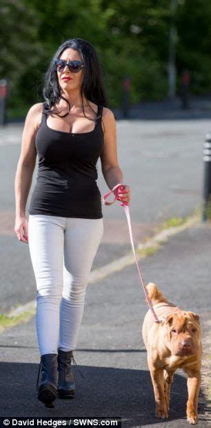 Debbie Delamar Has Britains Biggest Fake Breasts Measuring 30k Daily