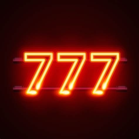 Grand Zoom Sur Le Chiffre 777 Si Vous Voyez Souvent Le Nombre 777 Ce