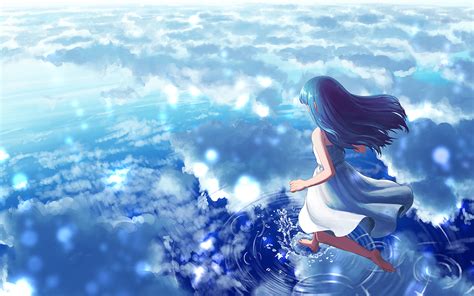 Water Anime Girl Pfp