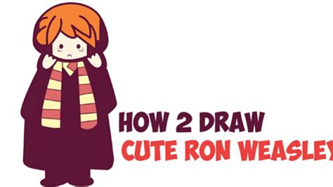 How To Draw Ron Weasley Draw So Cute How To Draw Ron Weasley Cute Easy