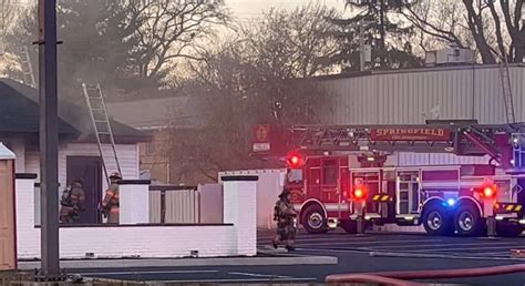 Springfield Firefighters Respond To Fire At Former Mcdonalds