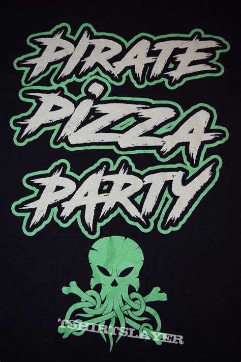 Alestorm Pirate Pizza Party Tour Shirt 2017 Tshirtslayer Tshirt And
