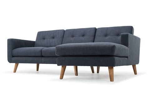 No need for special tools or training. Conrad, 3-seater sofa w/ chaiselong Right, Spring Navy ...