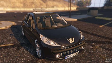 It was presented at the geneva motor show in 2006, and entered production in april 2006, as the successor to the peugeot 206. Peugeot 207 pour GTA 5