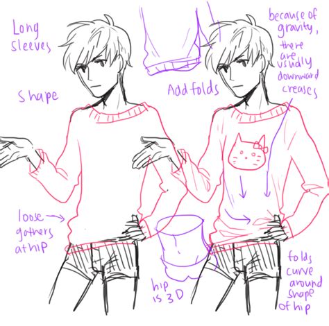 Clothes Tumblr Art Reference Poses Drawing Tutorial Drawing Reference