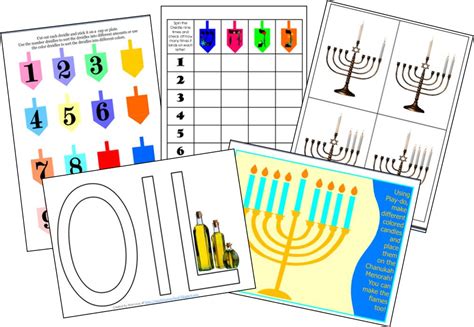 A Jewish Homeschool Blog Some More Chanukah Printables And Ideas To