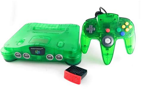 Buy Used Jungle Green Nintendo 64 Console System N64 Online At Lowest Price In Ubuy New Zealand