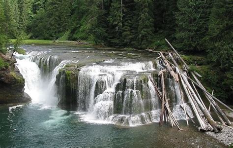 Picture Of Lower Lewis Falls Washington Camping Best Campgrounds