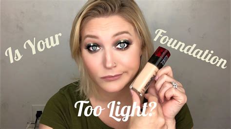 How To Fix Light Foundation Foundation Tips And Tricks Youtube