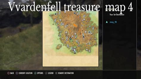 Vvardenfell Treasure Map Iv Youtube