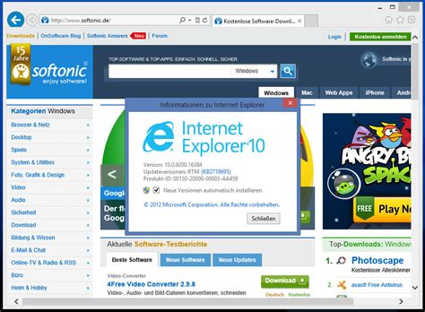 Just so you know, internet explorer wouldn't be pinned to the taskbar by default. Internet Explorer 10 für Windows 7 (Windows) - Download