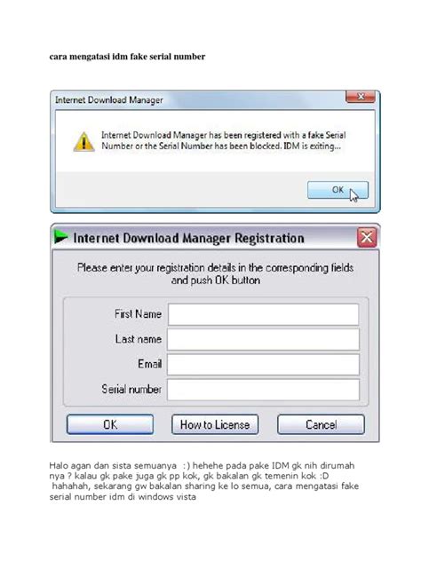 Yuk, download internet download manager full terbaru hanya di jalantikus! Cara Membuat Idm Tidak Meminta Serial Number