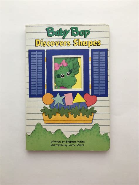 Vintage Baby Bop Discovers Shapes Book 1993 Baby Bop Book
