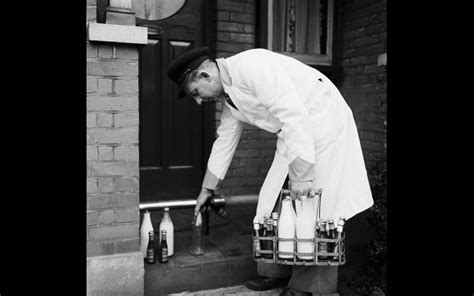 In Pictures The Milkman On His Rounds Telegraph