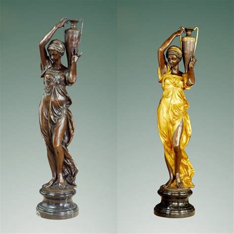 Female Bronze Garden Sculpture Classical Lady Art Brass Statue Tpe 477516 China Sculpture And
