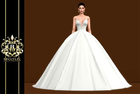 Marry Me Gown At Mssims Sims 4 Updates