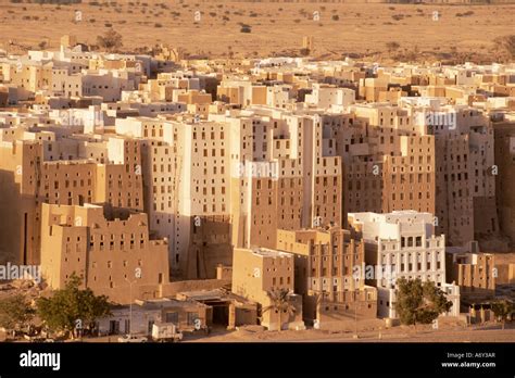 Shibam Unesco World Heritage Site Hadramaut Republic Of Yemen Middle