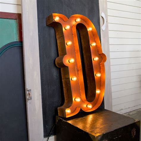 Lighted Marquee Letters Vintage Marquee Letters