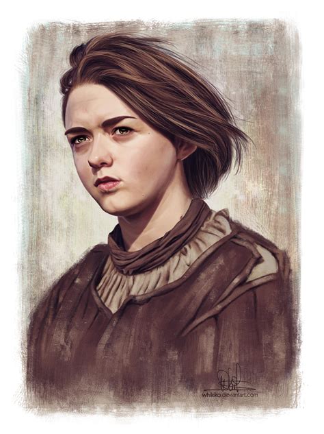 Arya Stark By Whikiko On Deviantart