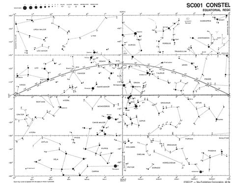 Northern Hemisphere Winter Constellation Map Constellations Space