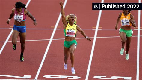 Jamaican Women Sweep Another Podium The New York Times