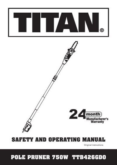 Safety And Operating Manual Free Instruction