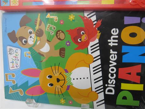 Baby Einstein Discover The Piano Sound Book Play A Song Series New