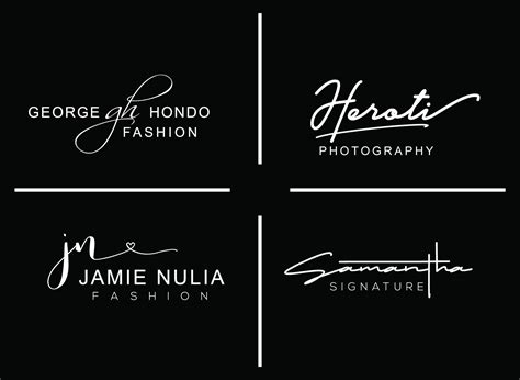 I Will Do Signature Photography Fashion Boutique Logo Design For 5