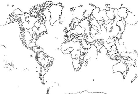 Mapa Planisferio Orografía Sin Nombres en venta en por sólo 120 00