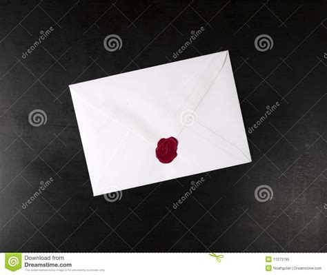 Closed Envelope Stock Image Image Of Correspondence 11273795