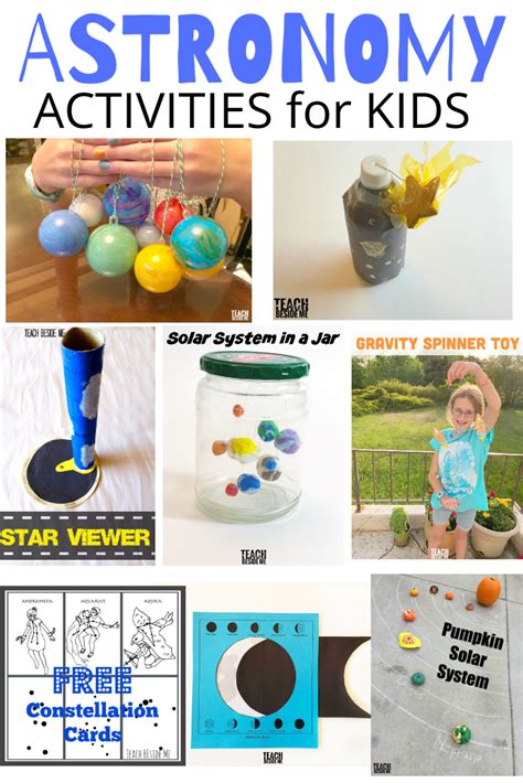 9 Fun Kids Astronomy Activities For Teaching In 2020 Astronomy