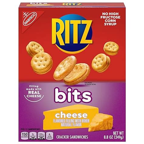Nabisco Ritz Bits Cheese 249g Grocery And Gourmet Foods