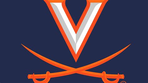 Download University Of Virginia Athletics Logo Wallpaper