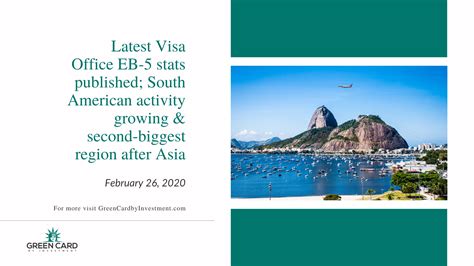 Latest Visa Office Eb 5 Stats Business Visa Visa Green Cards