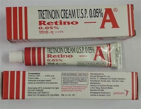 Retino A Tretinoin Cream Usp For Clinichospital Tube At Rs 555piece