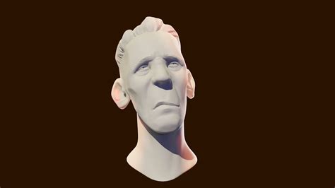 Zbrush Daily Sculpt 212020 Stylized Male Head Youtube