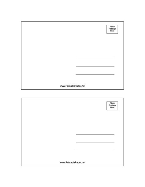 40 Great Postcard Templates And Designs Word Pdf Template Lab