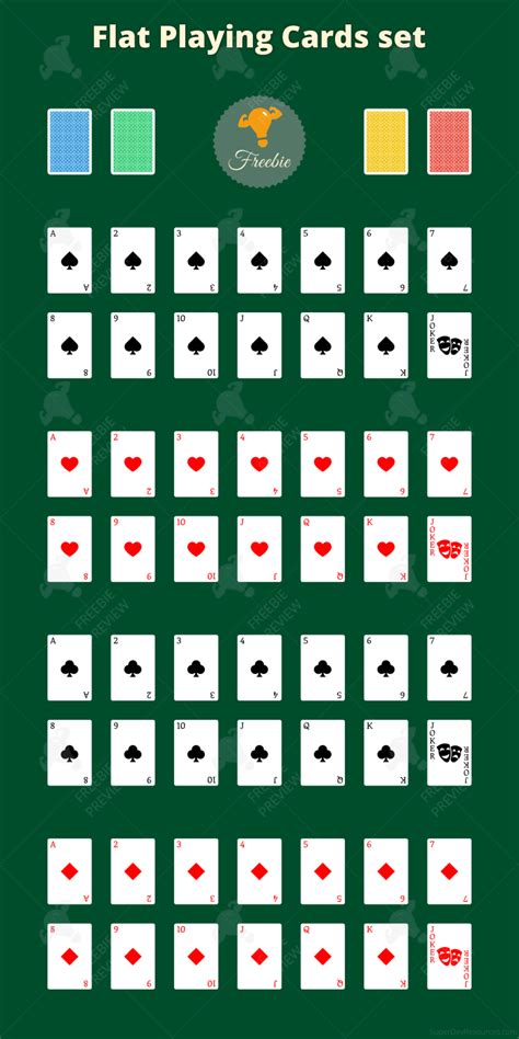 The following card sets are the sets that have been released in japanese. Free Playing Cards set (PNG & SVG) - Super Dev Resources