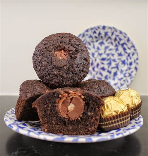 Food Lust People Love Chocolate Hazelnut Muffins MuffinMonday