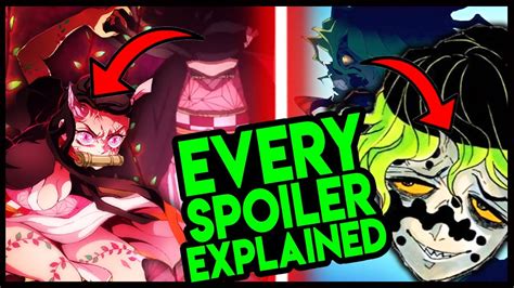 Every Spoiler In The New Demon Slayer Opening Explained Entertainment