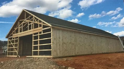 We are so pleased with our new pole barn! Cochranville Pole Buildings | Amish Barns | Cochranville, PA