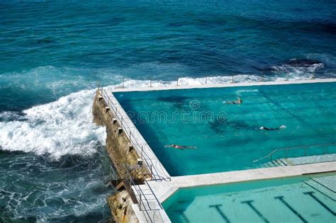 Bondi Beach Pool In Sydney Australia Editorial Photo Image Of Rich