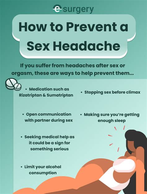 Getting Headaches After Sex Symptoms And Causes E Surgery