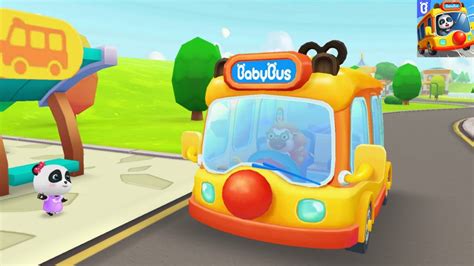 Baby Panda School Bus Lets Drive The Baby Bus Game Play Made For Kids