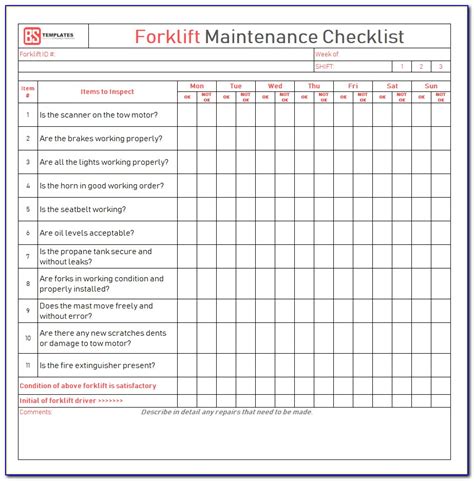 Electric Forklift Truck Inspection Checklist Safetyculture My Xxx Hot Girl