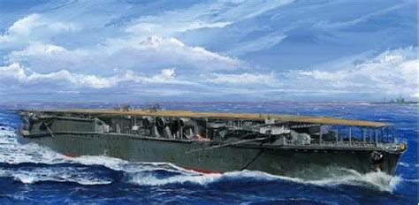 The lamantin design includes an extended deck to provide additional aircraft parking on the starboard side of the island. Japanese Aircraft carrier Hosho (1942) Fujimi 431048