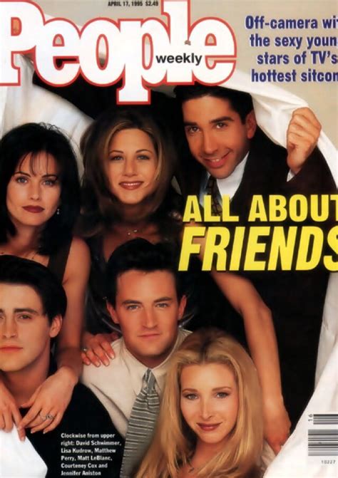 Friends Tv Show People Magazine Cover Celebrity People Magazine Covers