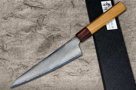 Sakai Takayuki Vg10 Stylish Damascus Hammered Honesuki Boning Knives